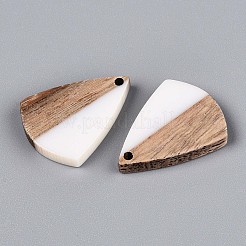 Resin & Walnut Wood Pendants&nbsp;RESI-T057-34M