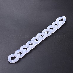 Acrylic Curb Chains&nbsp;AJEW-JB00505