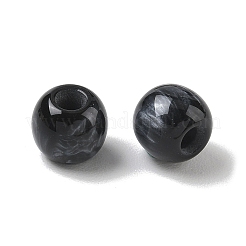 Opaque Resin European Beads&nbsp;RESI-F073-18A