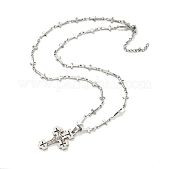 Non-Tarnish 201 Stainless Steel Pendant Necklaces for Women Men&nbsp;NJEW-G115-01P