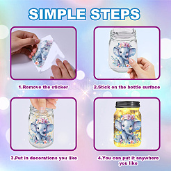 25Pcs 25 Styles PVC Self Adhesive Stickers&nbsp;DIY-WH0682-020