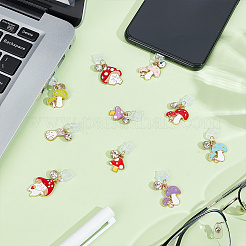10Pcs Plastic Mobile Dustproof Plugs&nbsp;PALLOY-OC00025