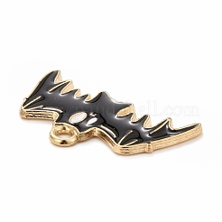 Halloween Alloy Enamel Pandants&nbsp;ENAM-C004-11