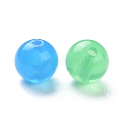 Imitation Jade Acrylic Beads&nbsp;X-SACR-S188-10mm-M
