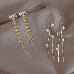 8Pcs 4 Style Brass Big Pendants&nbsp;KK-FH0005-88