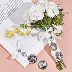 Alloy Wedding Bouquet Pendant Decoration&nbsp;PALLOY-UN00011