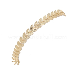 Leaf Brass Link Chain Bracelets for Women&nbsp;BJEW-JB12685