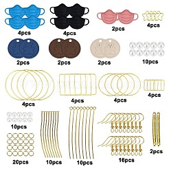 DIY Dangle Earring Making Kits&nbsp;DIY-SC0016-63