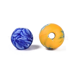 Handmade Millefiori Glass Round Beads&nbsp;LA-N001-01E-13MM