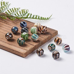 Handmade Porcelain Beads&nbsp;PORC-S498-24-M
