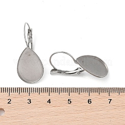 Non-Tarnish 304 Stainless Steel Leverback Earring Findings&nbsp;STAS-K278-05A-P