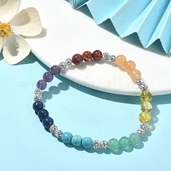 Chakra Gemstone Beaded Bracelets&nbsp;BJEW-JB09539