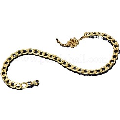 Stainless Steel Curb Chain Anklets for Unisex&nbsp;WGF8A78-01