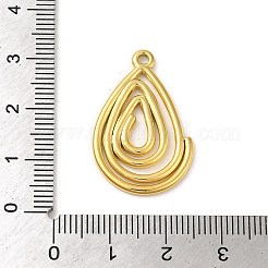 Ion Plating(IP) 304 Stainless Steel Pendants&nbsp;STAS-C104-29G