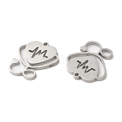 Non-Tarnish 304 Stainless Steel Pendants&nbsp;STAS-L020-020P