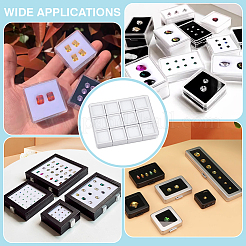 Rectangle Plastic Organizer Lid Boxes&nbsp;CON-WH0085-135A