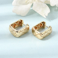 Brass Hoop Earrings&nbsp;KK-CBACA55-19G