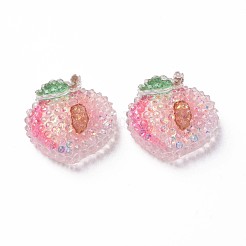 Transparent Epoxy Resin Cabochons&nbsp;CRES-S365-18