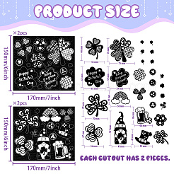 Silhouette Paper&nbsp;AJEW-WH0529-022