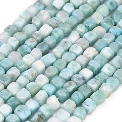 Natural Larimar Beads Strands&nbsp;GG-CBA007A-C01-01