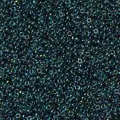 MIYUKIラウンドロカイユビーズ  日本製シードビーズ  15/0  （rr3744)  1.5mm  穴：0.7mm  約5555個/10g&nbsp;X-SEED-G009-RR3744