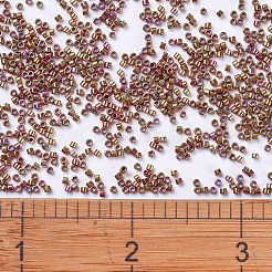 MIYUKIデリカビーズ  シリンダー  日本製シードビーズ  11/0  （db0501)ゴールドアイリス  1.3x1.6mm  穴：0.8mm  約2000個/10g&nbsp;X-SEED-J020-DB0501