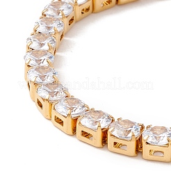 Classic Cubic Zirconia Tennis Bracelet&nbsp;BJEW-G639-01B-G
