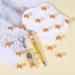 20Pcs Mushroom Silicone Focal Beads&nbsp;JX901E