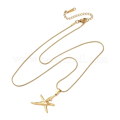 304 Stainless Steel Crystal Rhinestone Pendant Necklaces for Women&nbsp;NJEW-F378-01G-02