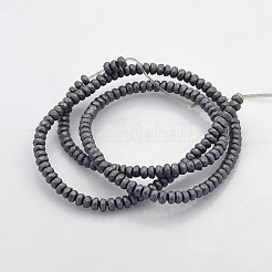 Electroplate Non-magnetic Synthetic Hematite Beads Strands&nbsp;G-J208B-09