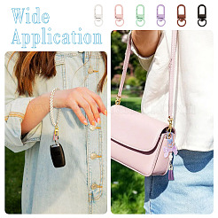 15Pcs Spray Painted Alloy Swivel Clasps&nbsp;FIND-TA0008-64