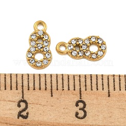 304 Stainless Steel Pendants&nbsp;STAS-L080-002G-08