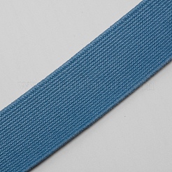 超幅広の厚手の平らなゴムバンド  ウェビング衣類縫製アクセサリー  ティール  40mm&nbsp;EC-WH0016-B-S024