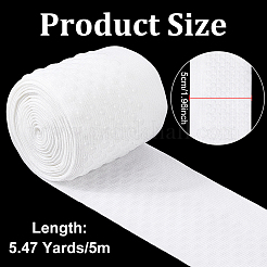 5M Flat Nylon Elastic Anti-slip Elastic Wide Band&nbsp;OCOR-WR0002-06