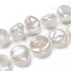 Natural Baroque Pearl Keshi Pearl Beads Strands&nbsp;PEAR-K004-33