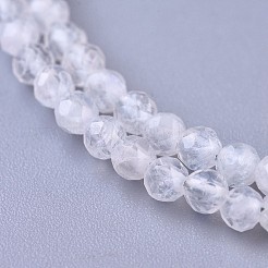Natural Rainbow Moonstone Beaded Necklaces&nbsp;NJEW-K114-B-A11