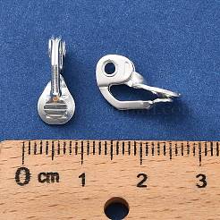 Brass Clip-on Earring Findings&nbsp;KK-F907-09S