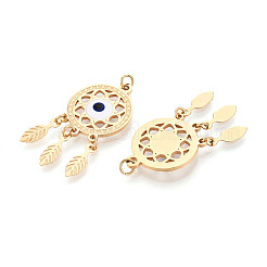 304 Stainless Steel Enamel Pendants&nbsp;STAS-T069-57A