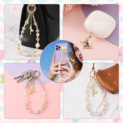 5Pcs Iron Cell Phone Holder Stand & PVC Mobile Dustproof Plugs&nbsp;HJEW-SW00450