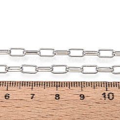 Brass Paperclip Chains&nbsp;CHC-T018-30P