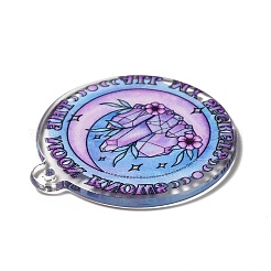 Halloween Printed Acrylic Pendants&nbsp;MACR-G059-04F