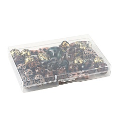 38Pcs Transparent Acrylic Beads&nbsp;OACR-FS0002-71