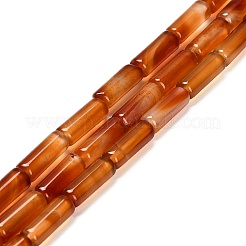 Dyed Natural Agate Beads Strands&nbsp;G-G203-01I