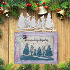 Christmas Tree Carbon Steel Cutting Dies Stencils&nbsp;DIY-R079-053