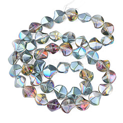 Electroplate Glass Beads Strands&nbsp;EGLA-N008-019-A03