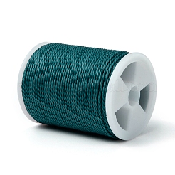 Round Waxed Polyester Cord&nbsp;YC-G006-01-1.0mm-35