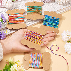 25M 5 Colors Braided Polyester Cord&nbsp;OCOR-TA0003-78