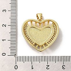 Rack Plating Brass Micro Pave Cubic Zirconia with Synthetic Opal Pendants&nbsp;KK-D088-08G