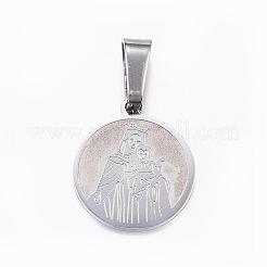304 Stainless Steel Pendants&nbsp;STAS-H355-17