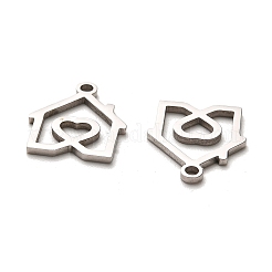Non-Tarnish 316 Surgical Stainless Steel Pendants&nbsp;STAS-H190-06P